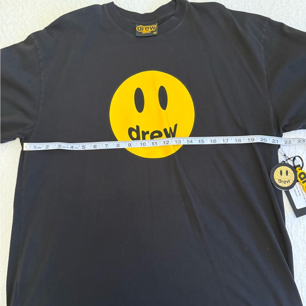 DREW Black and Yellow Smiley Face Tee - Picture 6 of 11